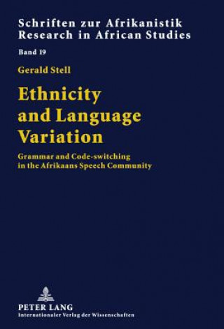 Könyv Ethnicity and Language Variation Gerald Stell