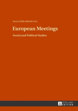 Kniha European Meetings Anna Sybilla Bidwell