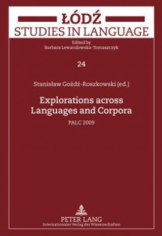 Kniha Explorations across Languages and Corpora Stanislaw Gozdz-Roszkowski