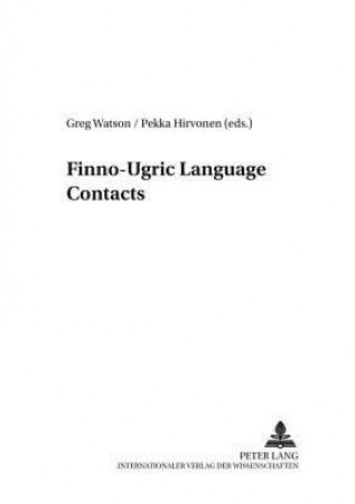 Könyv Finno-Ugric Language Contacts Greg Watson