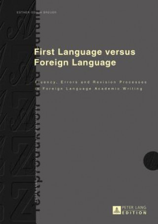 Książka First Language versus Foreign Language Esther Odilia Breuer