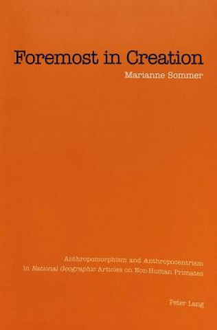 Könyv Foremost in Creation Marianne Sommer