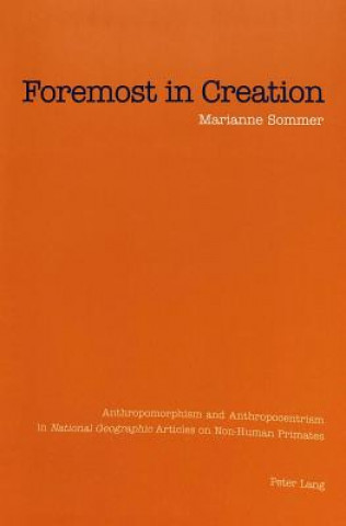 Buch Foremost in Creation Marianne Sommer