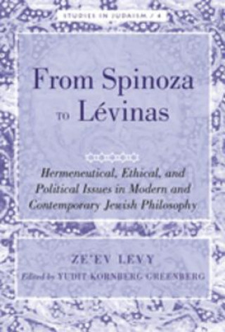 Könyv From Spinoza to Levinas Ze'ev Levy