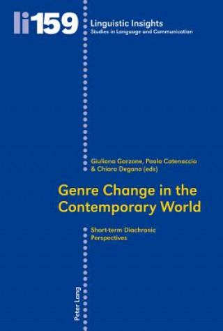 Book Genre Change in the Contemporary World Giuliana Garzone