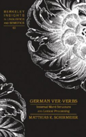 Carte German Ver-Verbs Matthias K. Schirmeier