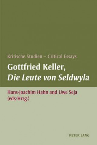 Knjiga Gottfried Keller, Die Leute Von Seldwyla Hans-Joachim Hahn