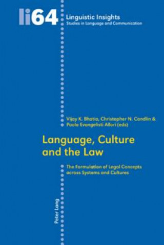 Knjiga Language, Culture and the Law Vijay K. Bhatia