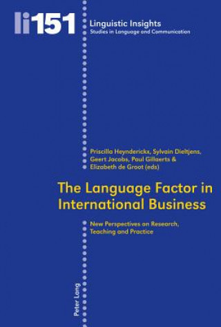 Kniha Language Factor in International Business Elizabeth de Groot