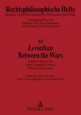 Kniha Leviathan Between the Wars Luc Foisneau