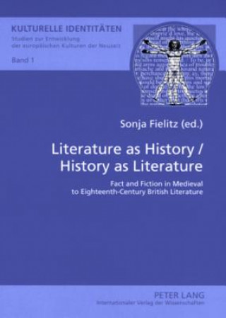 Buch Literature as History / History as Literature Sonja Fielitz