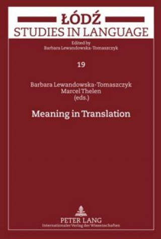 Carte Meaning in Translation Barbara Lewandowska-Tomaszczyk