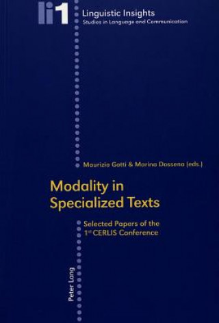 Carte Modality in Specialized Texts Maurizio Gotti