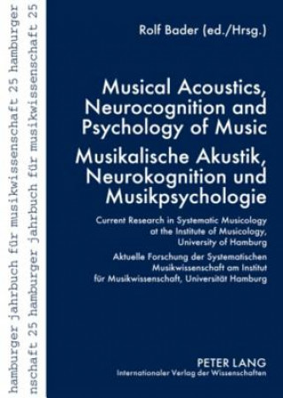 Carte Musical Acoustics, Neurocognition and Psychology of Music - Musikalische Akustik, Neurokognition und Musikpsychologie Rolf Bader