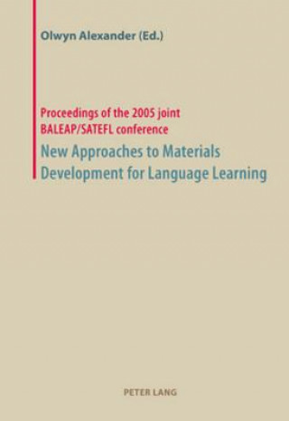 Βιβλίο New Approaches to Materials Development for Language Learning Olwyn Alexander