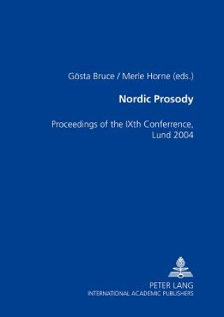 Книга Nordic Prosody Gösta Bruce