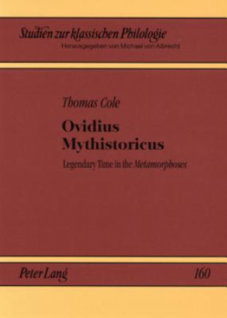 Kniha Ovidius Mythistoricus Thomas Cole