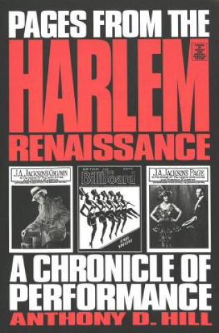 Carte Pages from the Harlem Renaissance Anthony D. Hill