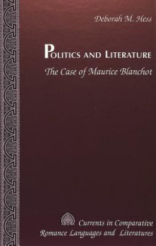 Buch Politics and Literature Deborah M. Hess