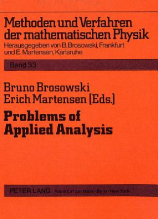 Carte Problems of Applied Analysis Bruno Brosowski