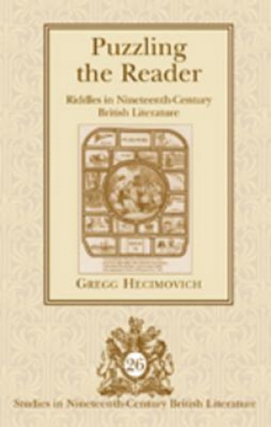 Knjiga Puzzling the Reader Gregg Hecimovich