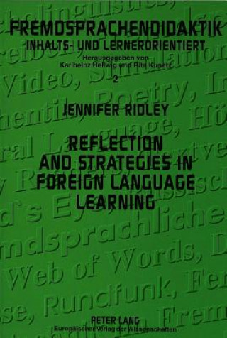 Kniha Reflection and strategies in foreign language learning Jennifer Ridley