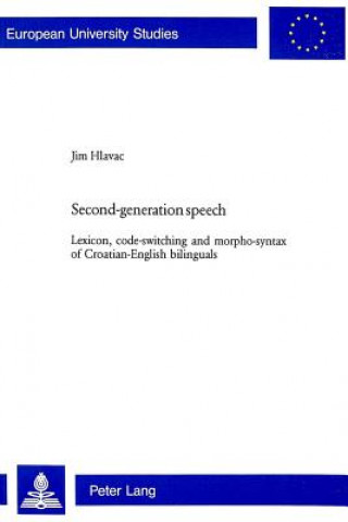 Βιβλίο Second-Generation Speech Jim Hlavac