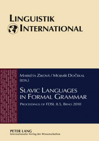 Książka Slavic Languages in Formal Grammar Markéta Ziková