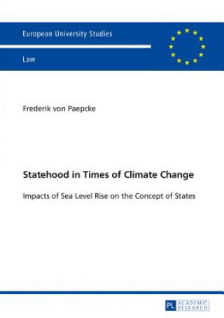 Kniha Statehood in Times of Climate Change Frederik von Paepcke