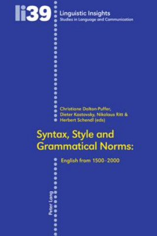 Carte Syntax, Style and Grammatical Norms Christiane Dalton-Puffer