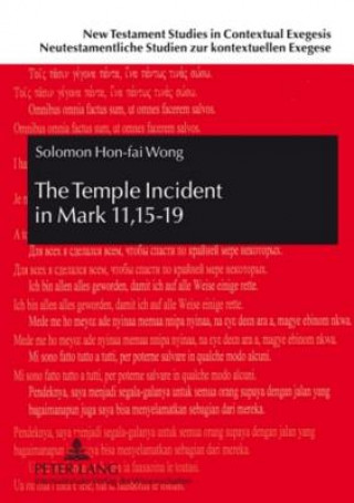 Könyv Temple Incident in Mark 11,15-19 Solomon Hon-Fai Wong