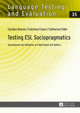 Boek Testing ESL Sociopragmatics Carsten Roever
