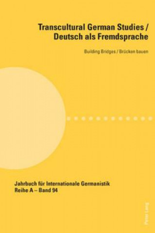 Book Transcultural German Studies / Deutsch als Fremdsprache Steven D. Martinson