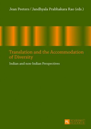 Könyv Translation and the Accommodation of Diversity Jean Peeters