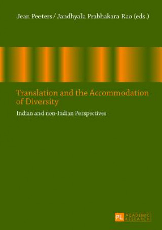 Kniha Translation and the Accommodation of Diversity Jean Peeters