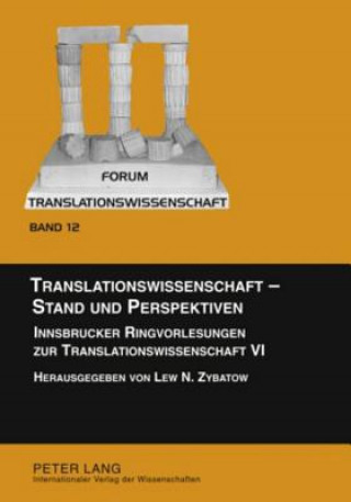 Kniha Translationswissenschaft - Stand und Perspektiven Lew N. Zybatow