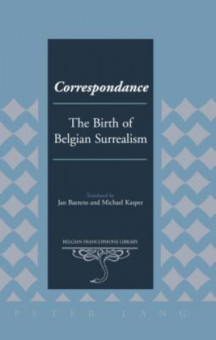 Knjiga Correspondance Jan Baetens