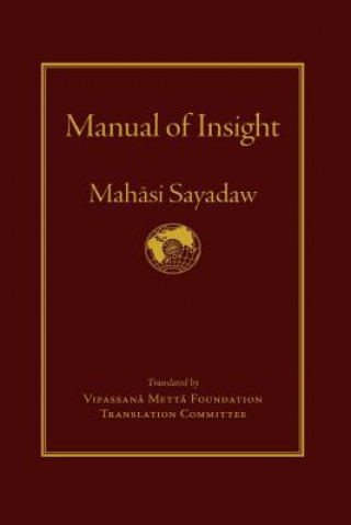 Knjiga Manual of Insight Mahasi Sayadaw