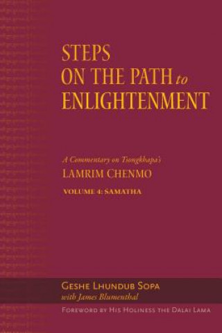 Kniha Steps on the Path to Enlightenment Geshe Lhundub Sopa