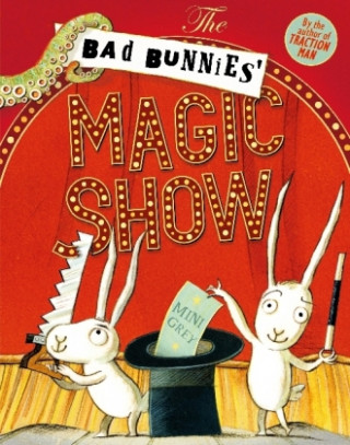 Kniha Bad Bunnies' Magic Show Mini Grey