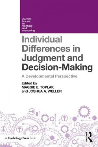Könyv Individual Differences in Judgement and Decision-Making 
