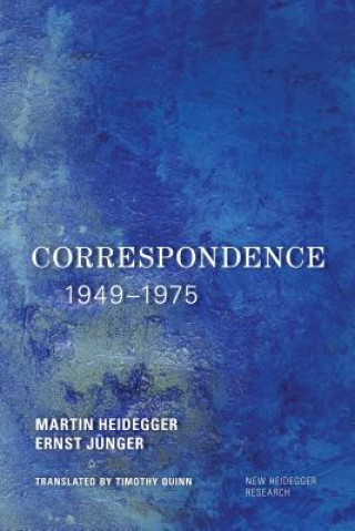 Kniha Correspondence 1949-1975 Martin Heidegger