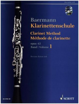Tlačovina Clarinet Method Op. 63 Vol.1 Carl Baermann