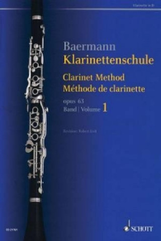 Kniha Clarinet Method Op. 63 Vol.1 Carl Baermann