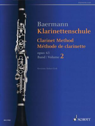 Kniha Clarinet Method Op. 63 Vol.2 Carl Baermann