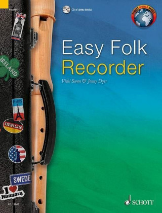 Tiskanica Easy Folk Recorder Hal Leonard Publishing Corporation