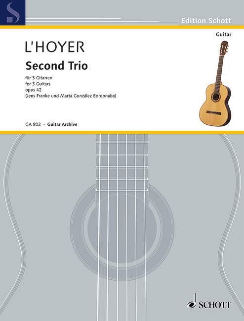 Buch SECOND TRIO OP 42 ANTOINE DE L'HOYER