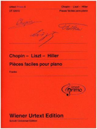 Könyv CHOPIN LISZT HILLER Franz Liszt