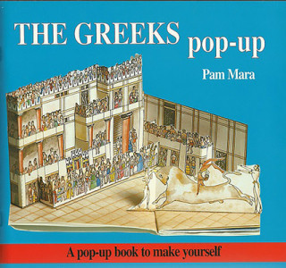 Książka Greeks Pop-up Pam Mara