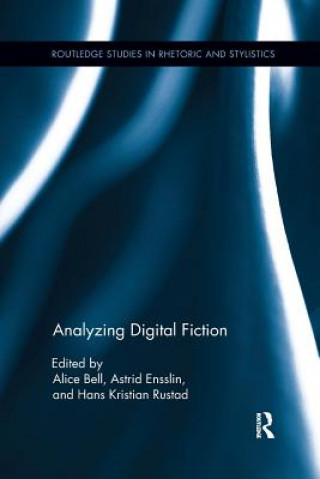 Könyv Analyzing Digital Fiction 